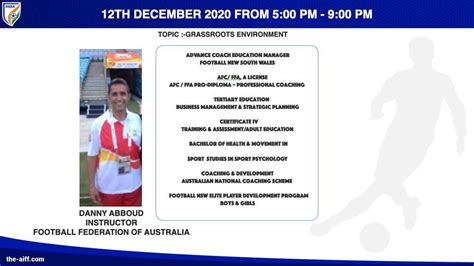 AIFF collaborates with FC Barcelona and FFA instructor to hold online ...