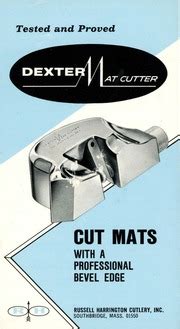 Image result for Using a Dexter Mat Cutter