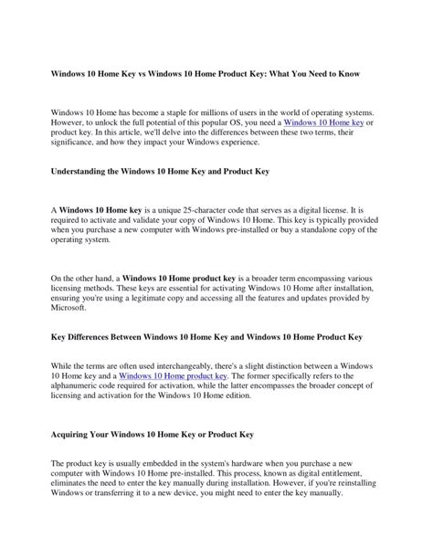 Image result for Microsoft Windows Key Comparison Chart