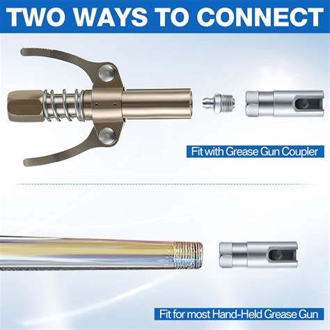 Saillong Grease Gun Coupler with 1/8 inch NPT India | Ubuy