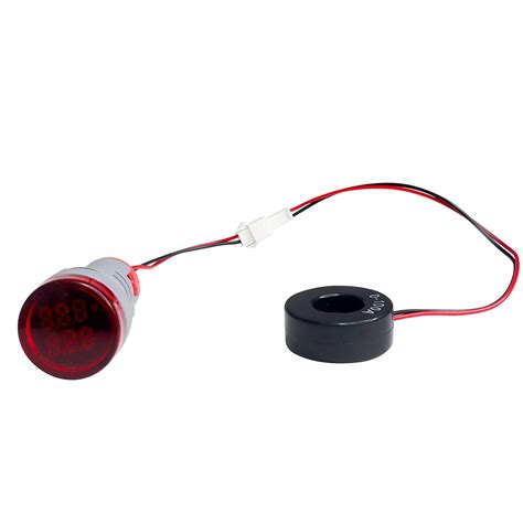 Electronic Spices 50v to 500v 0-100a Ac Flush Panel Mount Digital ...