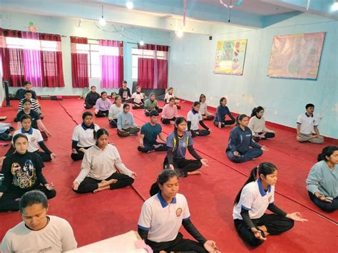 First International Meditation Day Celebrated at SSJ Almora Promoting ...