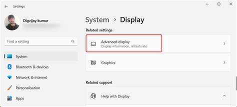 Image result for System Display Windows 11