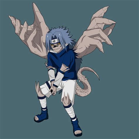 Sasuke Uchiha Curse Mark Drawings