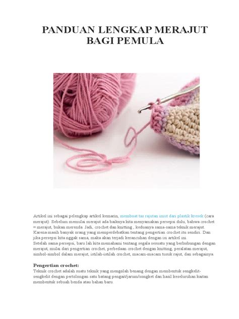 Merajut Tutorial 的图像结果