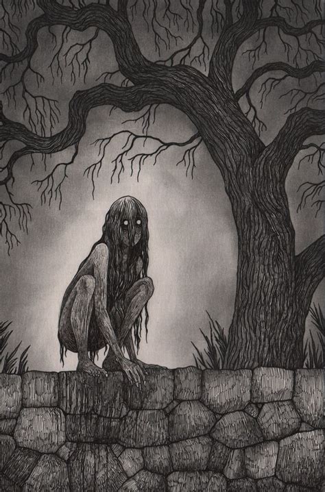 scary monster drawing ideas