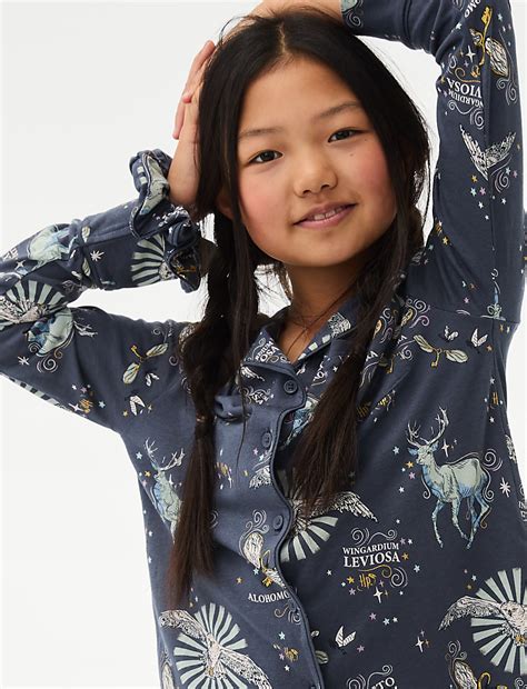 Buy Cotton Blend Harry Potter™ Pyjamas (6-14 Yrs) at Marks & Spencer