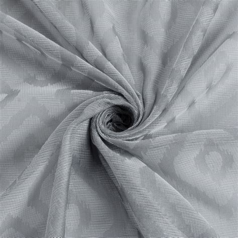 Buy DECO WINDOW Premium Set of 2 Ikkat Print Sheer Door Curtains from ...