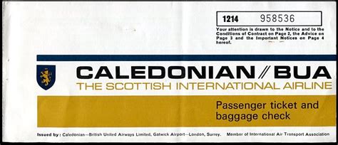 CALEDONIAN/BUA