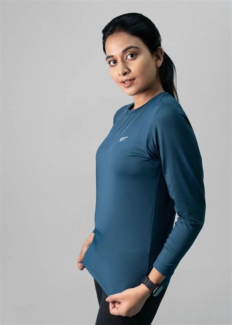 Dark Teal All-Season Performance Tee - Flurr