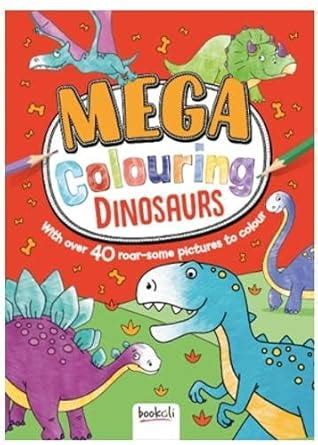 Mega Colouring Dinosaurs : Limited, Bookoli: Amazon.in: Toys & Games