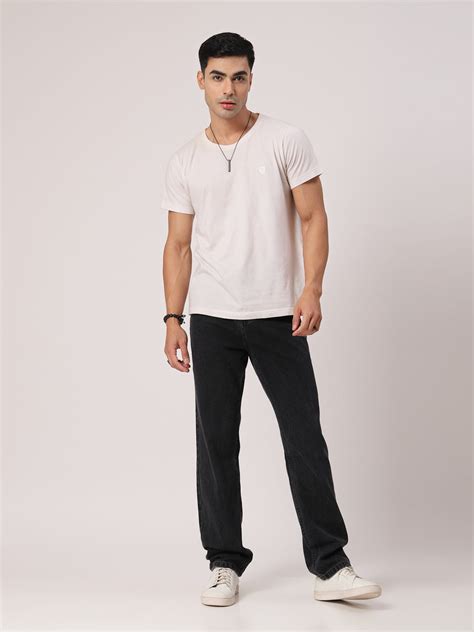 Style Quotient Men Black Relaxed Fit High Rise Cotton Jeans – StyleQuotient