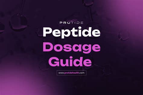 Peptide Dosage Guide 2025: Dosing, Cycles & Reconstitution - Protide Health