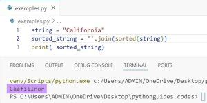Image result for Sort String Python