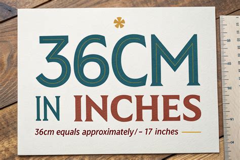 36cm in Inches: A Clear Guide to Accurate Conversion - Vibro Media