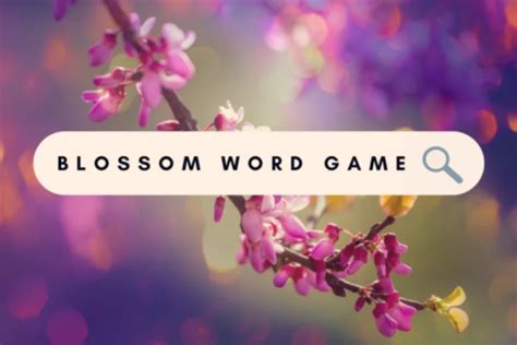 Blossom Word Game - A Merriam-Webster Game Review