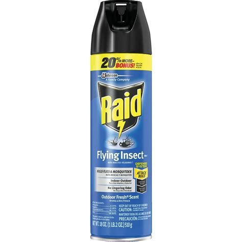 Raid 18 Oz. Aerosol Spray Flying Insect Killer | Hills Flat Lumber