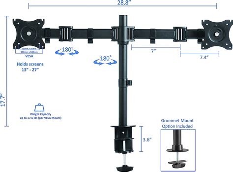 Buy Rocelco 46 Height Adjustable Corner Standing Desk Converter with ...