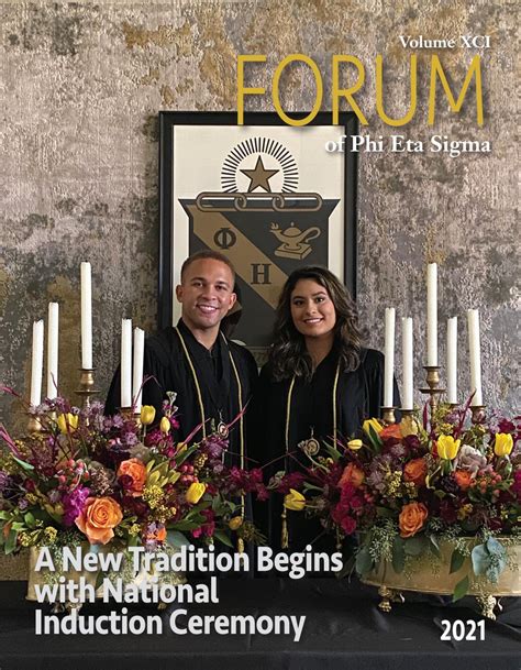 2021 Forum, Vol. XCI by Phi Eta Sigma National Honor Society - Issuu