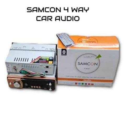 SAMCON 4 Way Car Audio