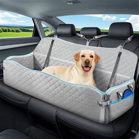 Tivray Large Dog Car Seat, Dog Car Bed for Large Dogs Under 120lbs or 2 ...