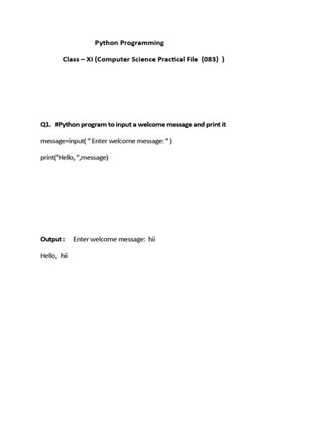 Image result for Class 11 Computer Science Practical