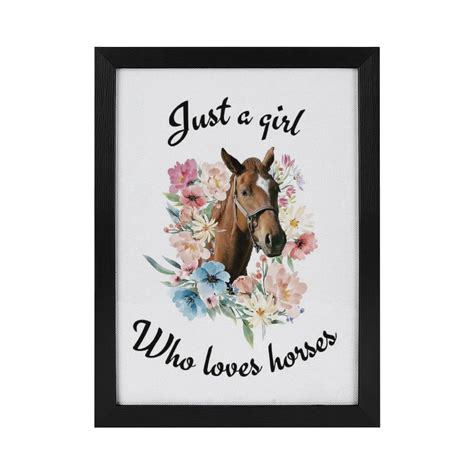 AABERIC Horse Pictures Canvas Wall Art-Horse Animals Painting Decor for ...