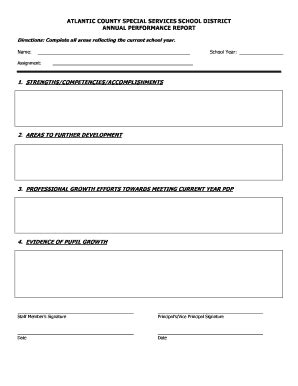 Fillable Online ATLANTIC COUNTY SPECIAL SERVICES SCHOOL DISTRICT ANNUAL ...