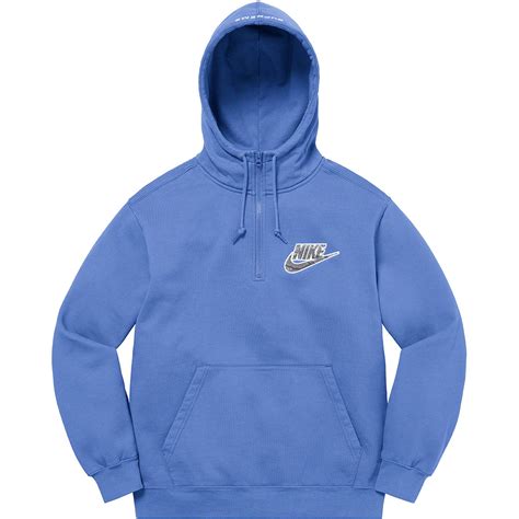 Supreme®/Nike® Half Zip Hooded Sweatshirt | Supreme 21ss