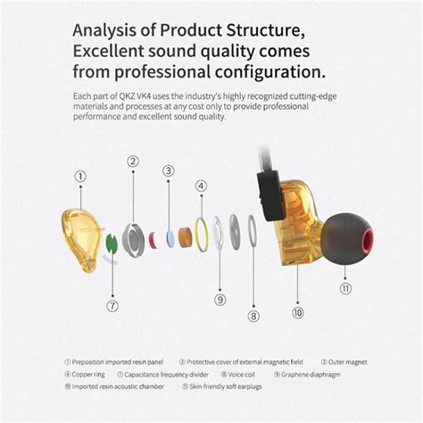 QKZ AK6 Wired IEM with Mic | Concept Kart