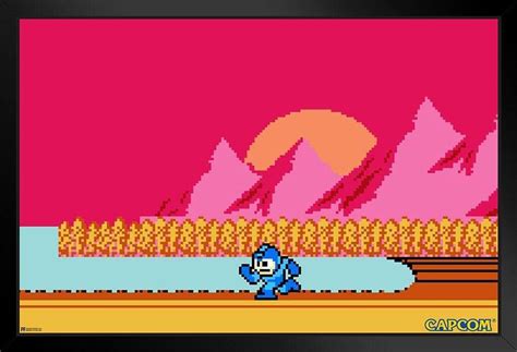 Buy Mega Man Level Vaporwave Video Game Video Gamer Classic Retro ...