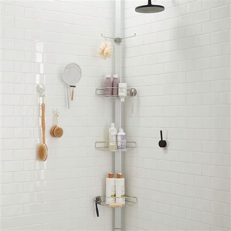 Slanted Ceiling Shower Caddy | Shelly Lighting