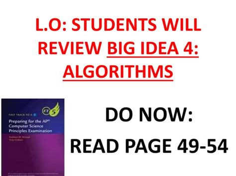 Image result for Big Idea 3 Algorithms in Programming