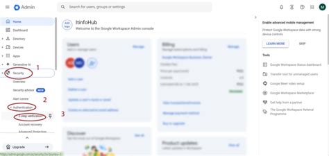 Image result for Google Admin 2 Step Verification