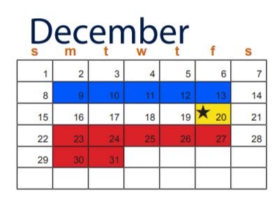Killeen High School - School District Instructional Calendar - Killeen ...