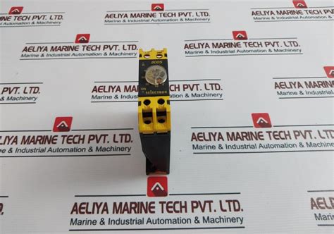 Selectron 800S-1-on-60S-230 On Delay Timer Relay – Aeliya Marine Tech