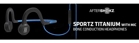 AfterShokz - AS451OB Sportz Titanium Bone Conduction Headphone with ...