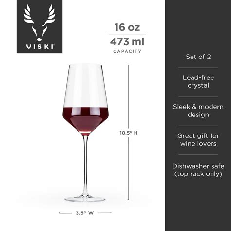Snapklik.com : Raye Angled Bordeaux Wine Glasses, Elegant And Modern ...