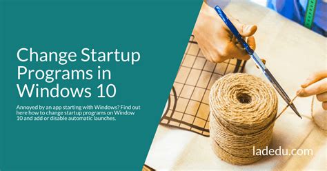 Image result for Change Startup Programs