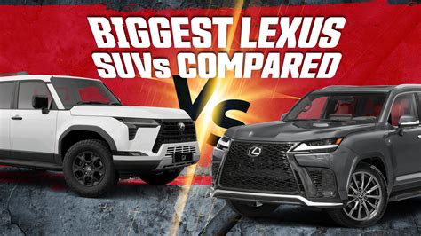 Lexus GX Vs. LX: Comparing The Priciest Lexus SUVs