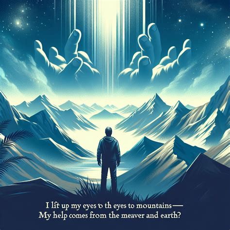 Psalm 121:1-2 Artwork | Bible Art