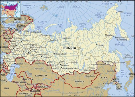 Image result for Russia Map