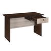 Buy Nilkamal Enzo Office 4 ft Table (Brown & Clound Ash) Online