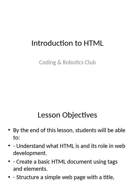 HTML Lesson 1 的图像结果