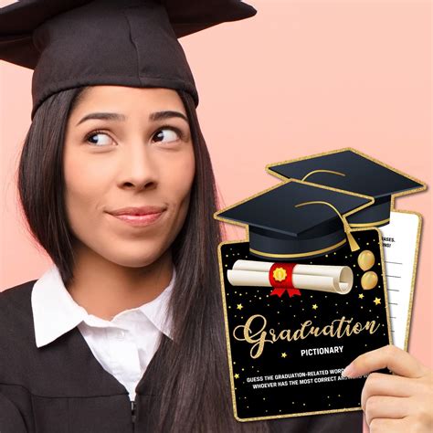 Misaidou 2024 Graduation Party Games, Double Sided Cards, India | Ubuy