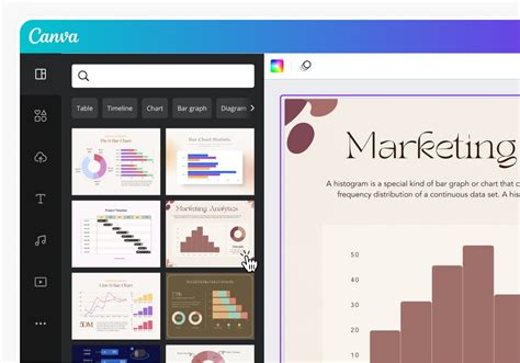 फ़्री हिस्टोग्राम मेकर से ऑनलाइन हिस्टोग्राम बनाएँ | Canva