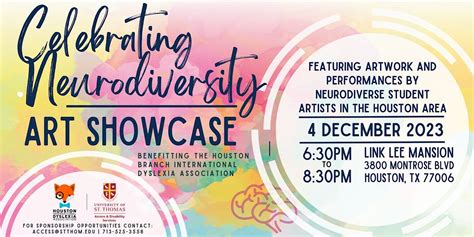Celebrating Neurodiversity Art Showcase, University of St. Thomas ...