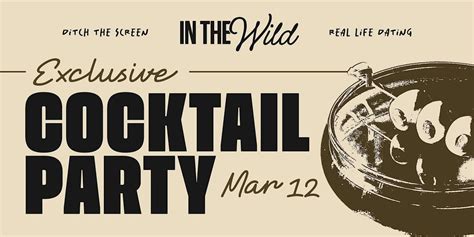 In The Wild Dating: Exclusive Cocktail Party, Painted Park, Atlanta, 12 ...
