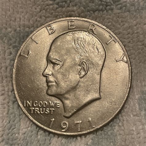 Dwight D. Eisenhower 1971 1 dollar coin Fast Free Shipping | eBay