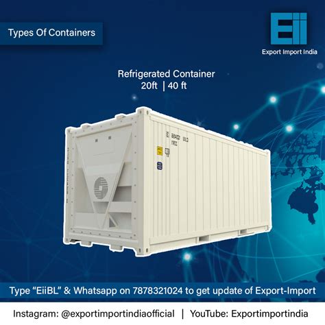 Containers Type (2021) ~ Export Import India